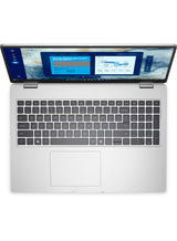 Dell Pro 16 2025 Laptop, 2nd Series Intel Core Ultra 7 265U vPro, 16GB RAM, 512GB SSD, 16-Inch FHD+ Display, Shared Intel Graphics, Windows 11 Pro, English/Arabic, Platinum Silver