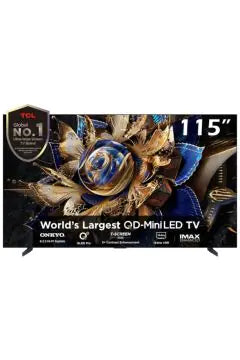 TCL | 115" QD-Mini Led Google TV Xdr 5000 Nits Xdr/144Hz Game Master