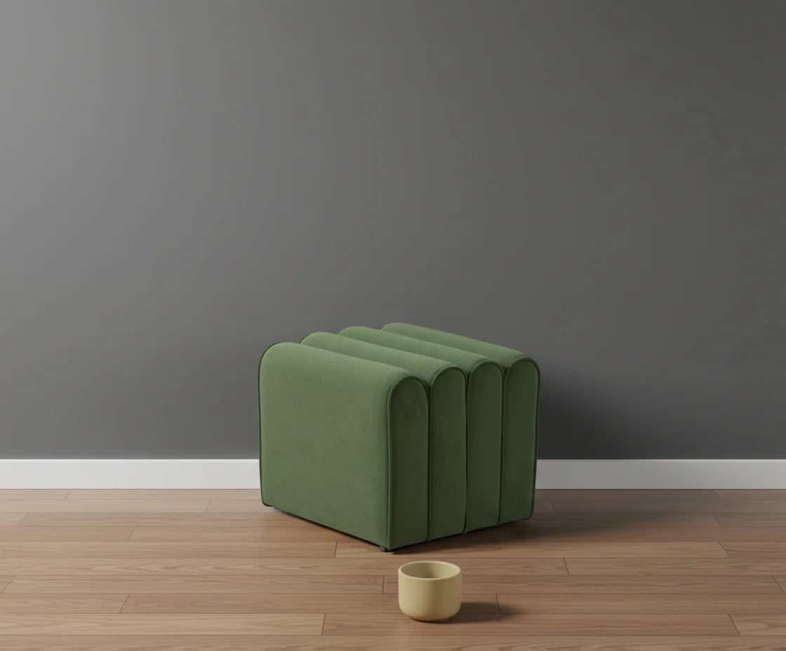 Green Pouf 117
