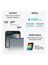 Galaxy Z Flip 6 Single SIM + eSIM Blue 12GB RAM 512GB 5G - Middle East Version