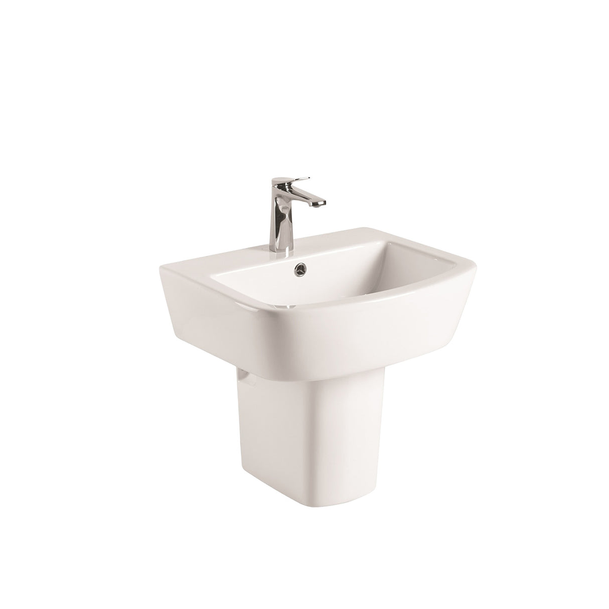 2257 Wall Hung Basin 540*450*470mm White