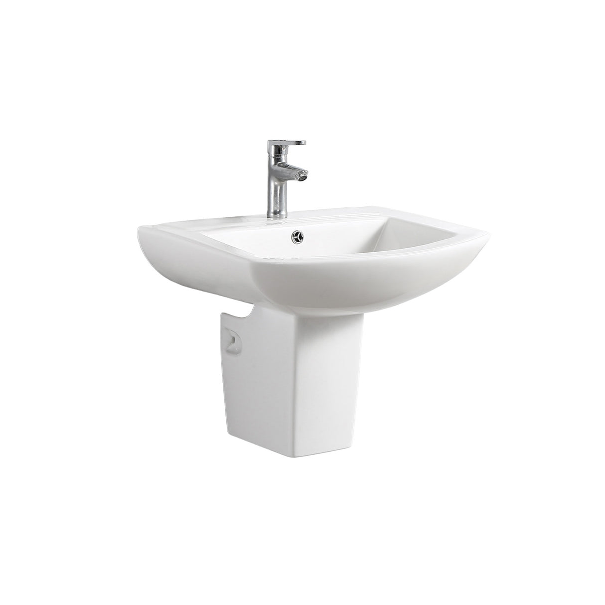 2413 Wall Hung Basin 615*520*480mm White