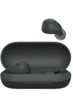 SONY | Wireless Noise Cancelling Bluetooth Earbuds – Black