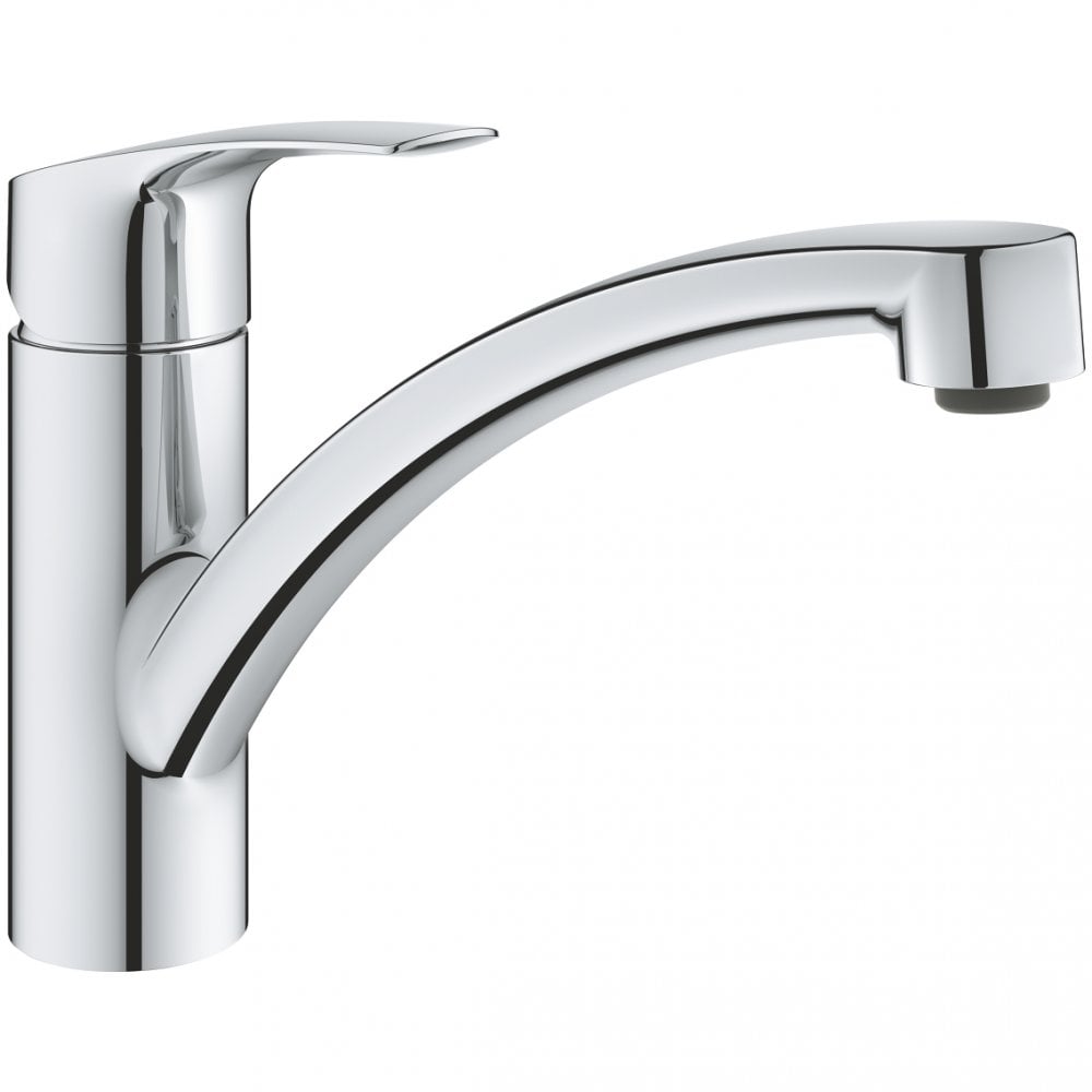 Grohe Euro Smart Low Spout Single‑Lever Kitchen Sink Mixer Tap – Chrome
