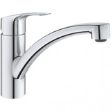 Grohe Euro Smart Low Spout Single‑Lever Kitchen Sink Mixer Tap – Chrome
