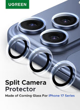 iPhone 17 Pro Max Camera Lens Protector Ultra HD Clear, Anti-Scratch, Easy Installation, Precise Cutouts, No-Residue Adhesive, Compatible with Most Cases, Ultra-thin Tempered Glass, 1 Pack -