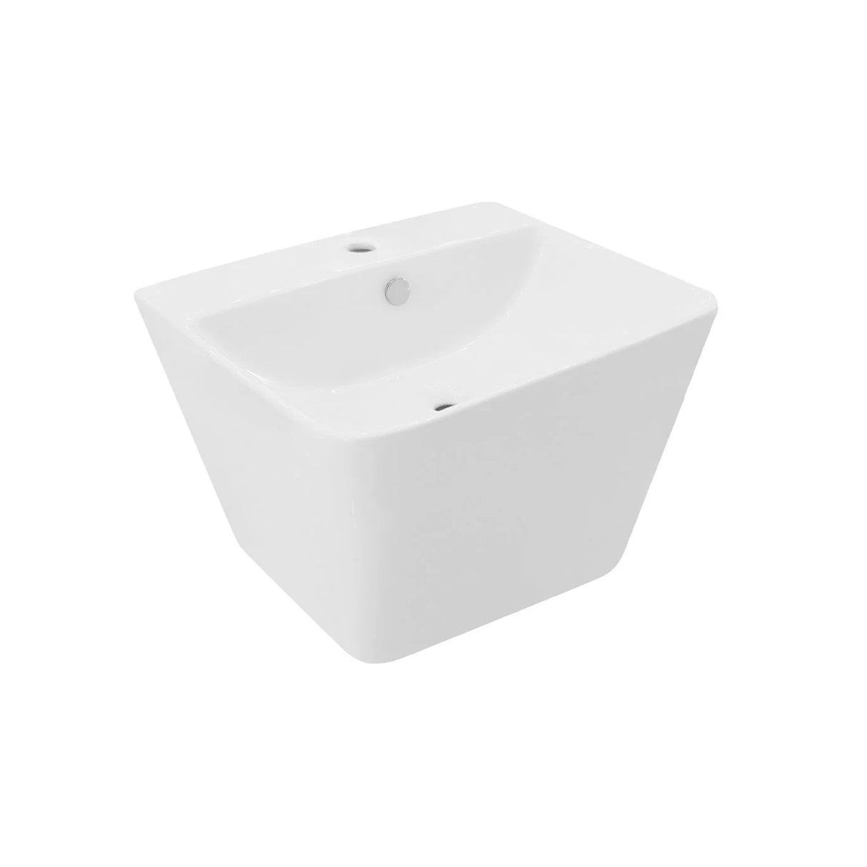2256- Wall Hung Basin White 460*420*390MM