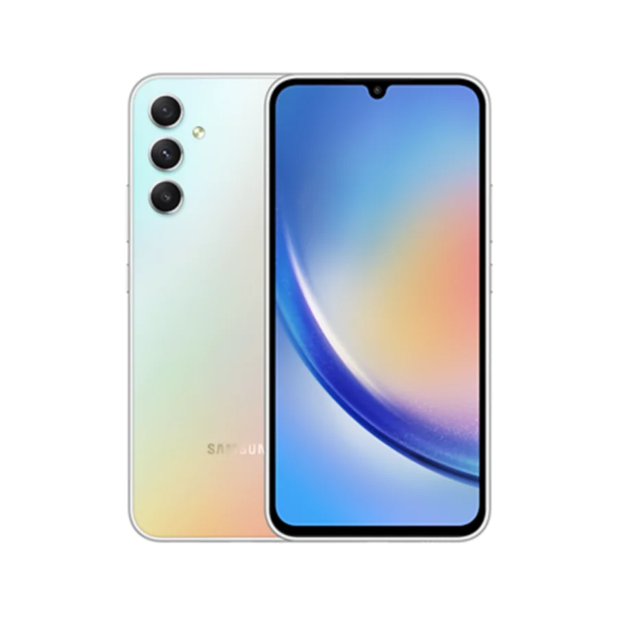 Samsung Galaxy A34 5G (Silver, 8GB RAM, 128GB Storage)