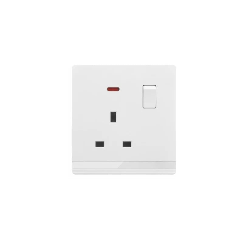 FE257 V5-011 Ivory 13A Socket with Switch