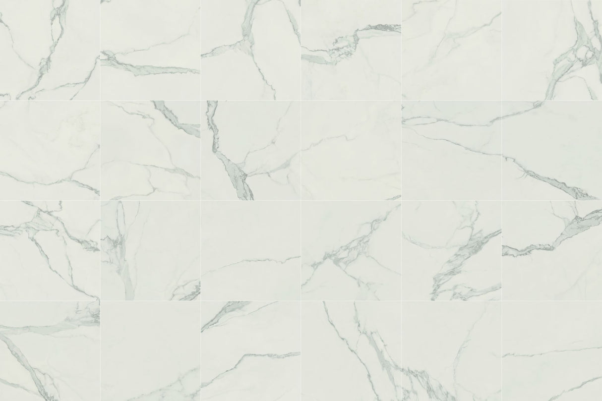 Tile Luna Matt Blanc 600×600
