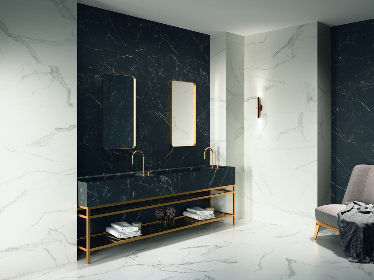 Tile Luna Matt Blanc 600×600