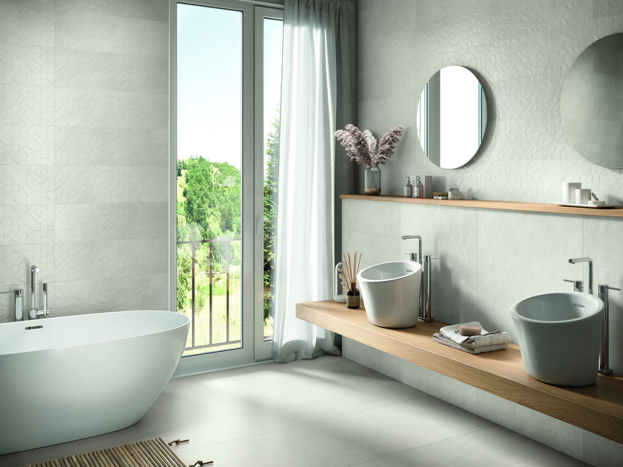 Tile Klen Pearl Rect 600×600