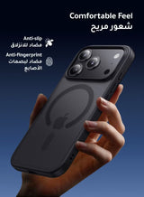 iPhone 17 Pro Max Case Magsafe Strong Magnet Metal Camera Button 17 Pro Max Case Military-Grade Protection Scratch-Resistant iPhone 17 Pro Max Cover Matte Anti-Slip Compatible with Magsafe Accessory