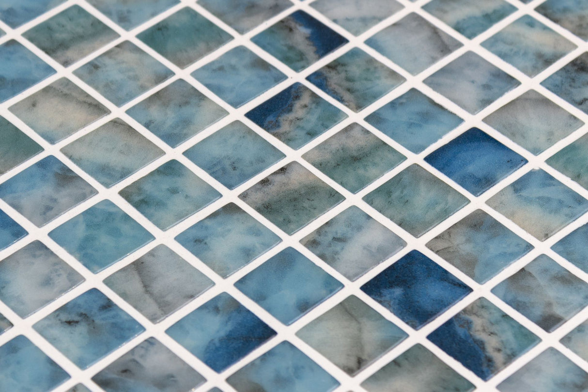 Kara Blue Dot Mosaic