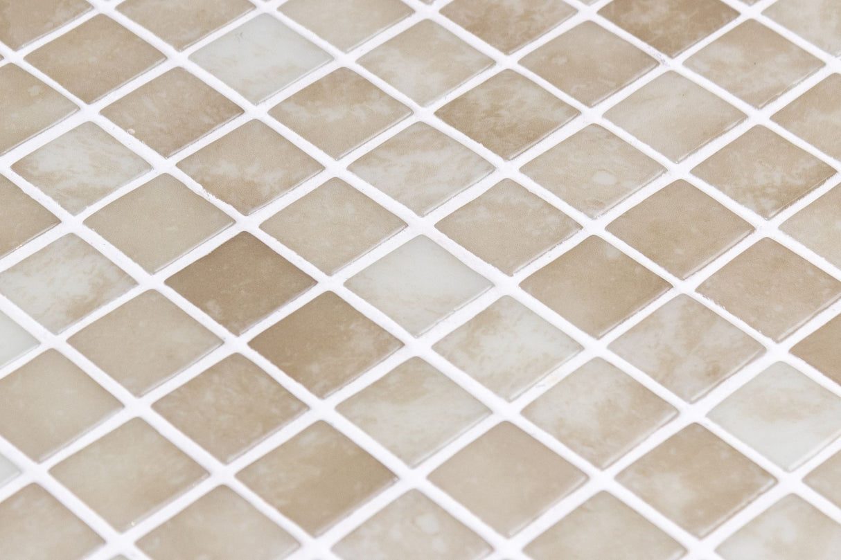 Quartz Beige Dot Mosaic