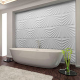3D PVC Wall Panel – Matt White (D142)