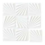 3D PVC Wall Panel – Matt White (D142)
