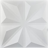 3D PVC Wall Panel – Matt White (D017)