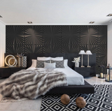 3D PVC Wall Panel – Matt Gold (D142)