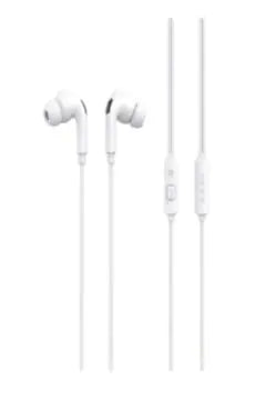 PLATINUM Vital Series Wired Earphones 3.5mm – White