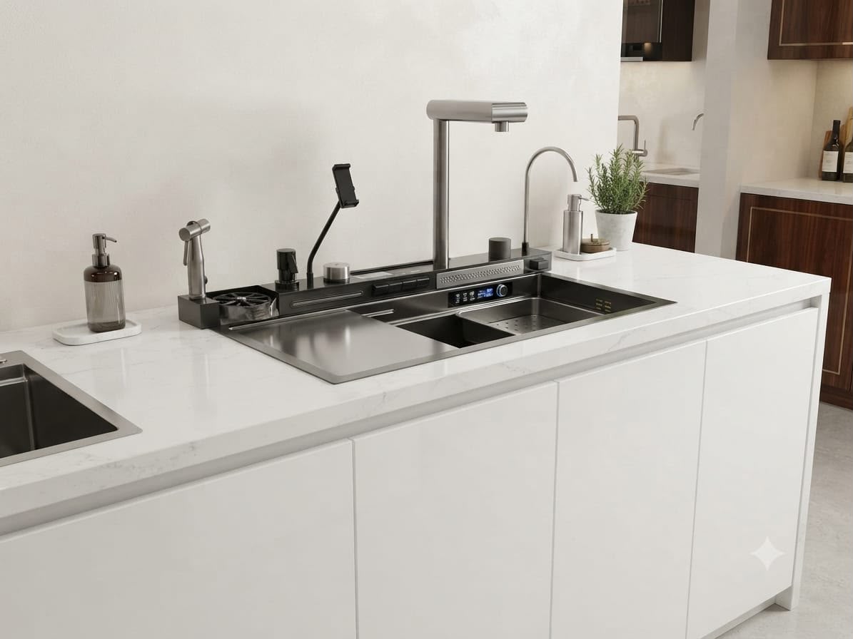 Kitchen Sink Double Bowl