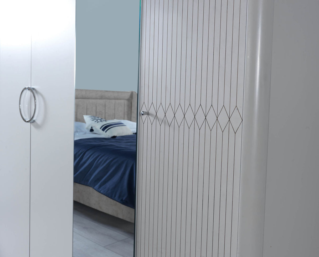 Marmo 6 door Wardrobe