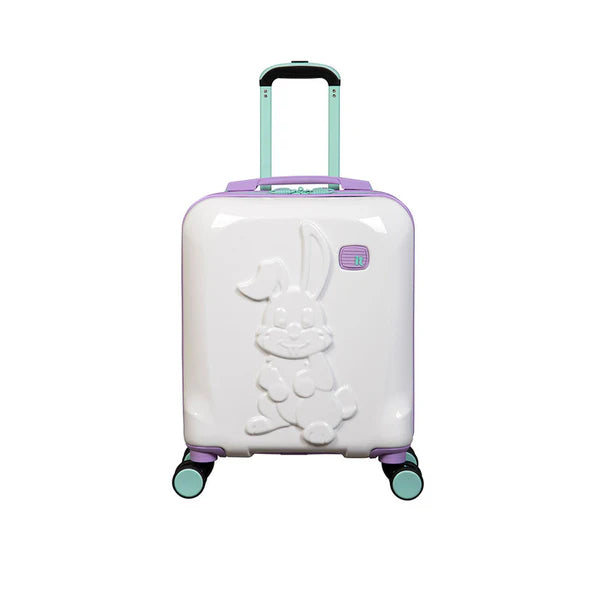 حقيبة سفر قطنية من It Luggage - عربة أطفال بيضاء توضع تحت المقعد