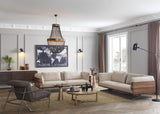 GAMMA Armchair with Metal