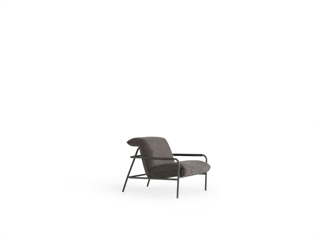 GAMMA Armchair with Metal