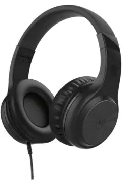 Motorola – XT120 Wired Headphone with Enhanced Bass (Black)