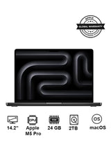 New 2026 Apple MacBook Pro MGDT4 14.2-Inch Laptop, M5 Pro 18-Core CPU & 20-Core GPU, 24GB RAM, 2TB SSD – Space Black