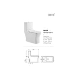 8608 Compact One-Piece Toilet
