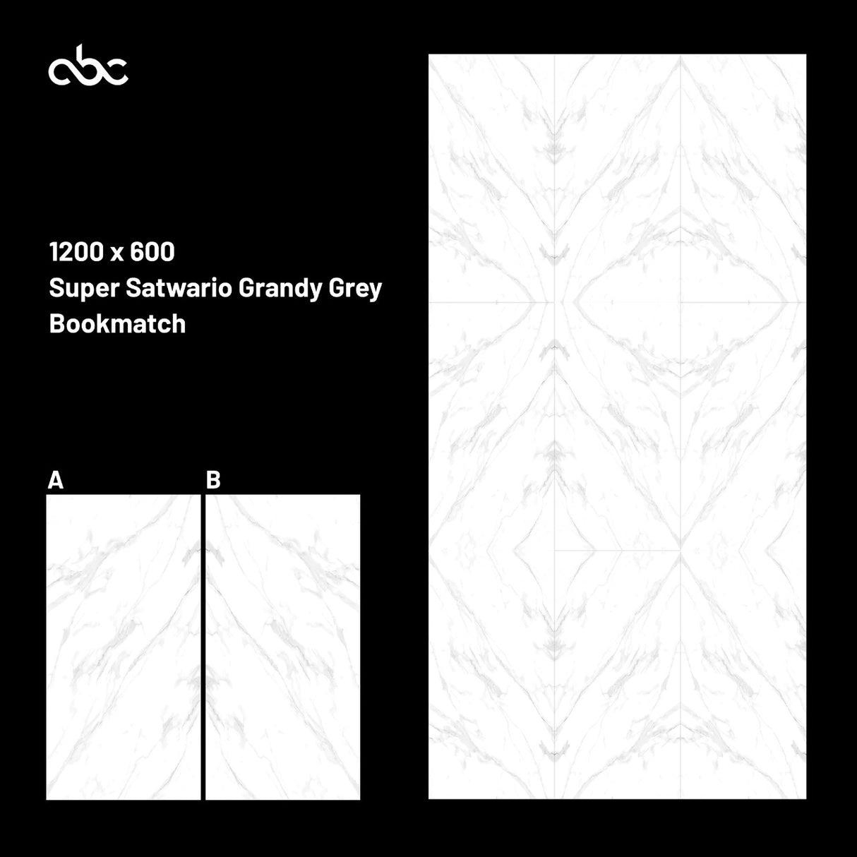 Tile-Super Satwario Grandy Grey-B