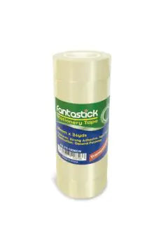 FANTASTICK | Tape 3/4" x 36 Yds Clear (Pack of 8 Rolls)