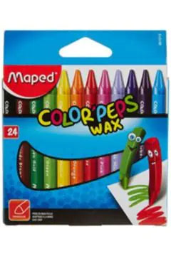 MAPED | Color Peps Wax Crayons Pack of 24
