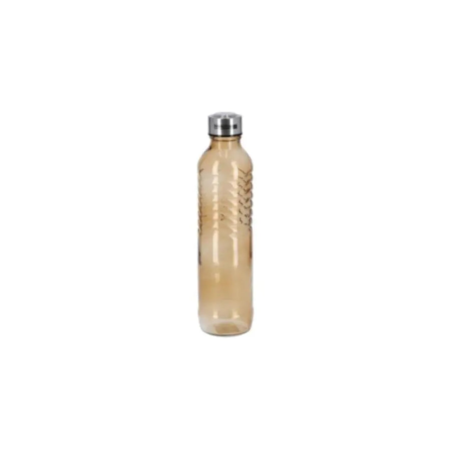 ROYALFORD | Glass Water Bottle 750ML with Portable Steel Cap (Lead-Free)