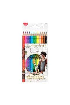 MAPED | Harry Potter Design Colored Pencils Multicolor MD-832053 – 12 Pieces
