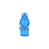 ROYALFORD | Water Bottle 350ML – Blue, Reusable with Hanging Clip & Printed Design