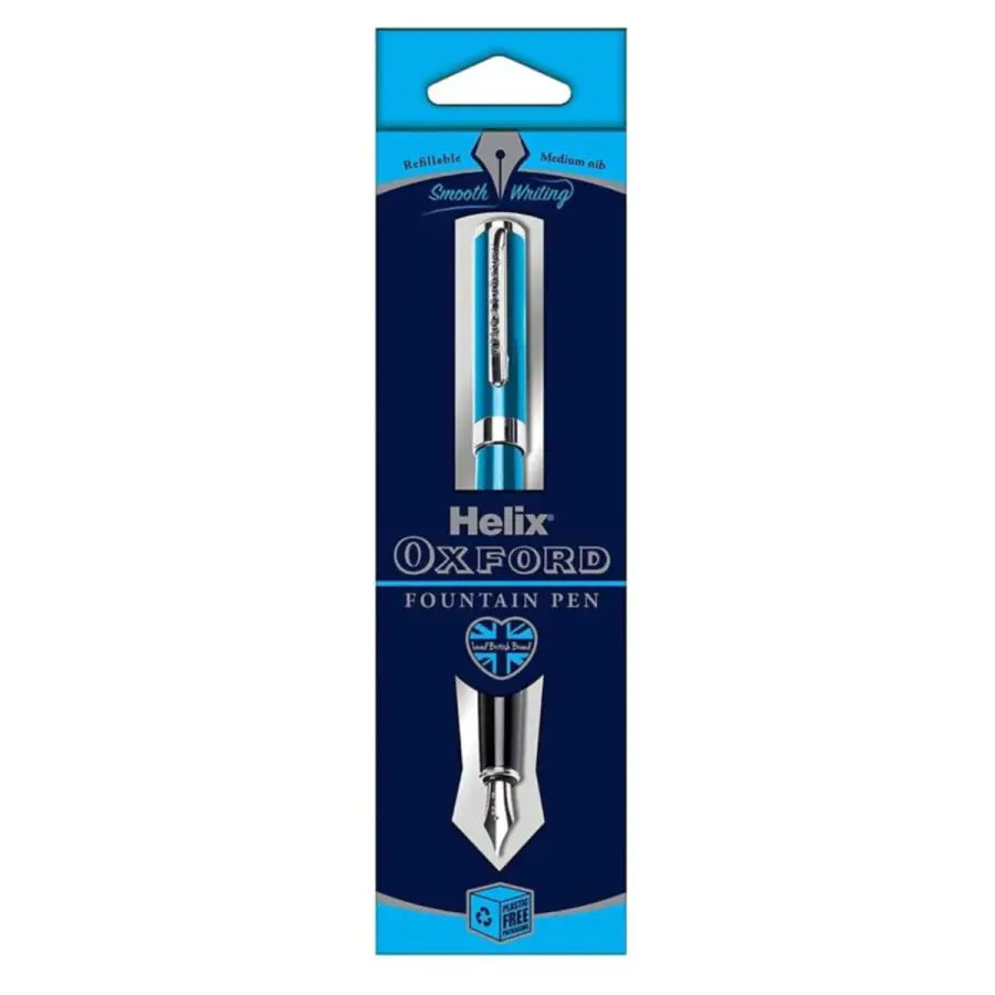 HELIX | Fountain Pen – Light Blue, Blue Ink, 1 Pc