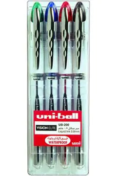 MITSUBISHI | Vision Elite Roller Pen 0.8 mm – Pack of 4