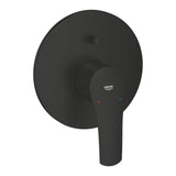 GROHE Concealed Bath & Shower System with Eurosmart Mixer, Tempesta 250 Head Shower & Rainshower Outlet Black Finish)