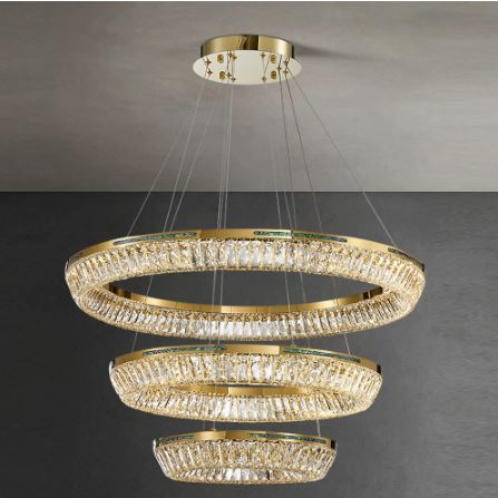 Pendant Lamp - 8015P/3R D800+D600+D400mm-E27*1 White