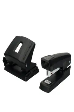 MAPED | Half Strip Stapler with 20/25 Sheets Hole Punch