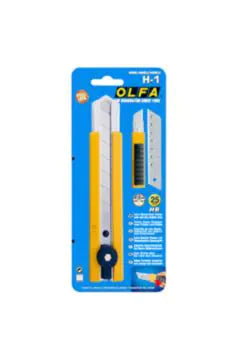 OLFA | Extra Heavy Duty Cutter H-1 with Anti-Slip Grip