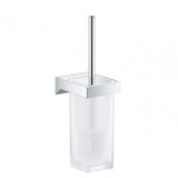 Grohe Selection Cube Toilet Brush Set – Chrome