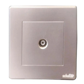 Silver V009 250v 1gang Tv Socket BoB electrical