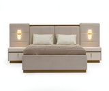 طقم غرفة نوم لورين – 180×200 سم، 6 قطع 