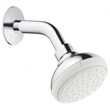 Grohe Tempesta 100 mm Single Spray Shower Head – Chrome