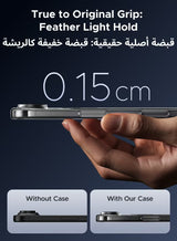 iPhone Air Case Magsafe Strong Magnet Upgraded Shutter Button Delay Yellowing iPhone Air Cover Military-Grade Protection Wear-Resistant 17 Air Case Magnetic Compatible with Magsafe Accessory