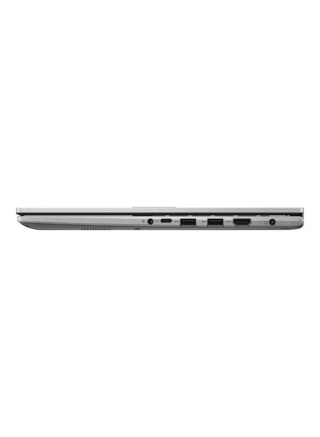 ASUS Vivobook 15 15.6" Full HD Laptop – Intel Core i7-1355U, 16GB DDR5 RAM, 512GB SSD, DOS, English & Arabic Keyboard, Cool Silver